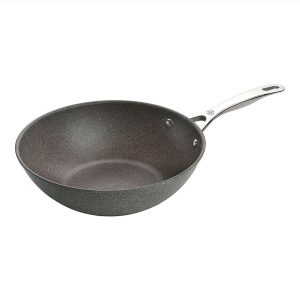 Ballarini - Wok Salina 30 cm 4,65 L - Grå - Stegepander & grillpander - - Homeroom