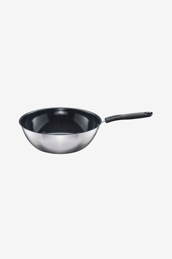 Fiskars - Wokpande FF 28 cm Keramik 1072313 - Stegepander & grillpander - - Homeroom