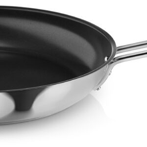 Stainless Steel keramisk stegepande - Ø30 cm.
