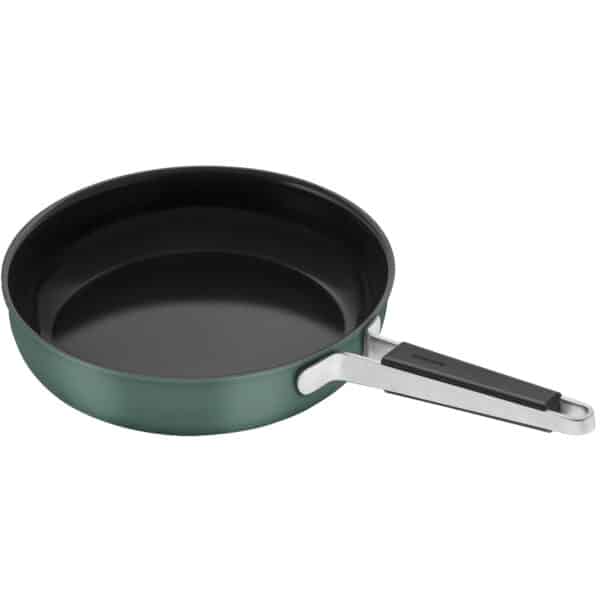 Pure stegepande 28 cm, rustfrit stål, grøn