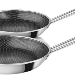 Multi Stegepande 2 stk. sæt 24 & 28 cm Mosaic Keramisk Slip