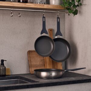 Simplify Stegepande, 20 cm, 18/10 Rustfrit Stål, Keramisk be