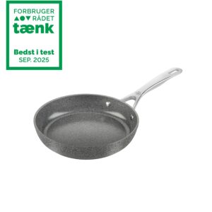 Salina Ceramic Stegepande, 24 cm, Aluminium, Titanium Forstæ