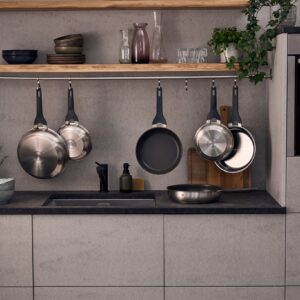 Simplify Stegepande, 24 cm, 18/10 Rustfrit Stål, Keramisk be