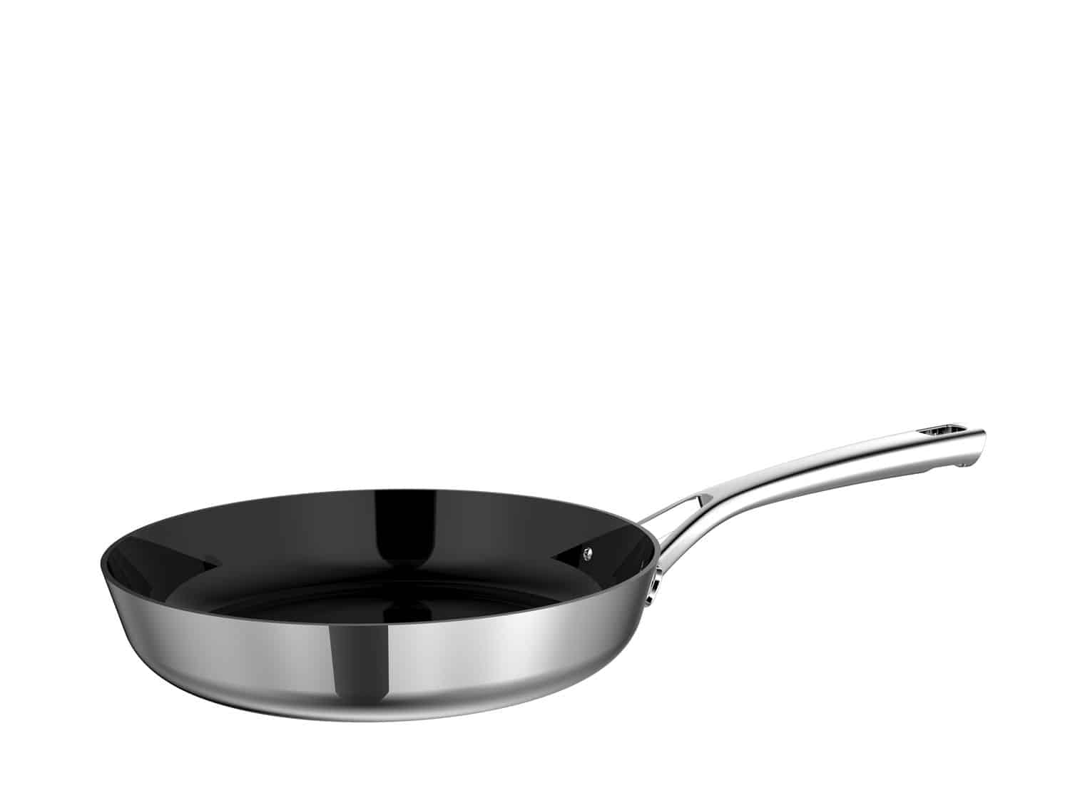 Pillivuyt - Gourmet Divette Stegepande keramisk non-stick 20 cm, Silver metallic