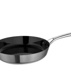 Pillivuyt - Gourmet Divette Stegepande keramisk non-stick 28 cm, Silver metallic