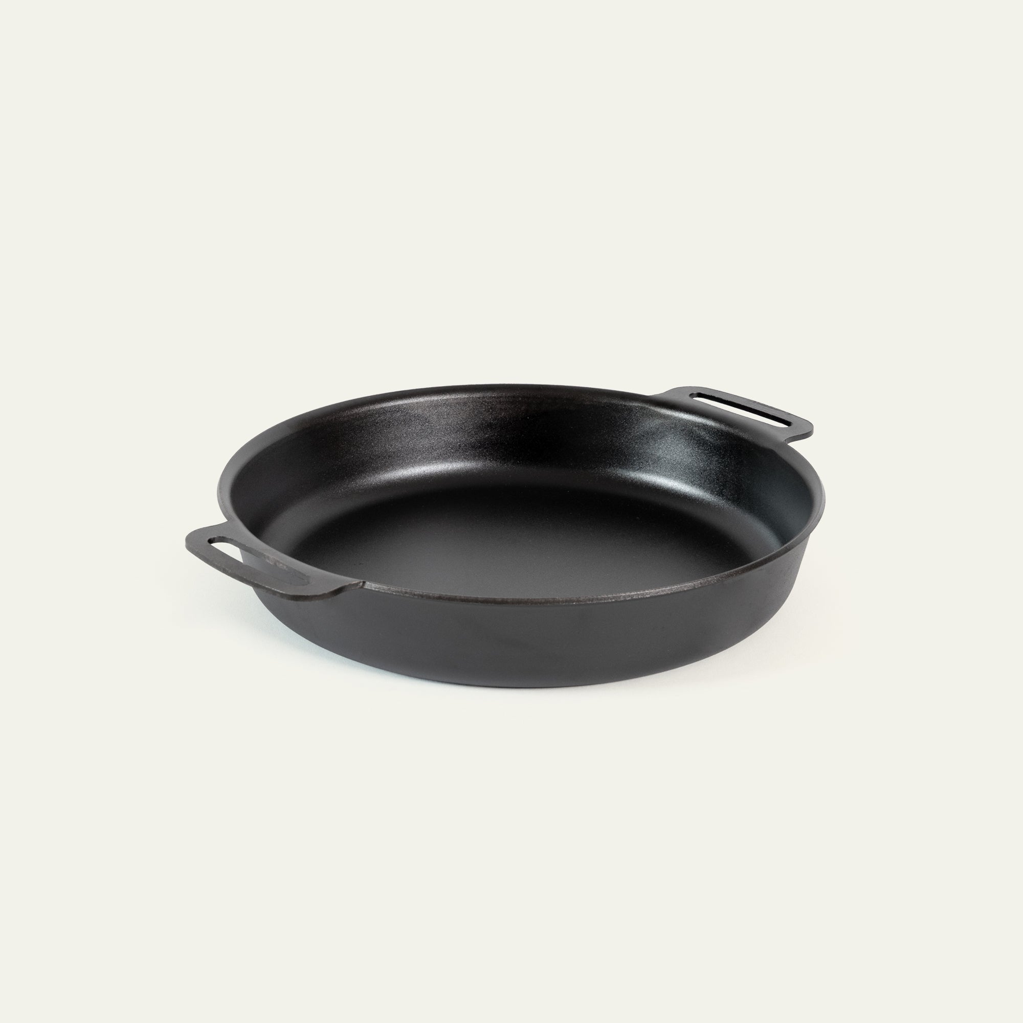 Gastrotools Stegepande – Carbonstål – Dobbelthåndtag | 28 cm | PFAS Fri | Alle varmekilder